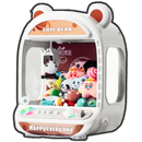 Mini Máquina De Pegar Ursinhos Branca, Máquina De Pegar Bichinhos De Pelúcia, Máquina De Garra Infantil, Mini Máquina De Pegar Pelúcia Com Luzes, Máquina De Pegar Ursinhos De Brinquedo