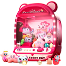 Mini Máquina De Pegar Ursinhos Branca, Máquina De Pegar Bichinhos De Pelúcia, Máquina De Garra Infantil, Mini Máquina De Pegar Pelúcia Com Luzes, Máquina De Pegar Ursinhos De Brinquedo