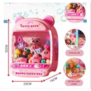 Mini Máquina De Pegar Ursinhos Branca, Máquina De Pegar Bichinhos De Pelúcia, Máquina De Garra Infantil, Mini Máquina De Pegar Pelúcia Com Luzes, Máquina De Pegar Ursinhos De Brinquedo