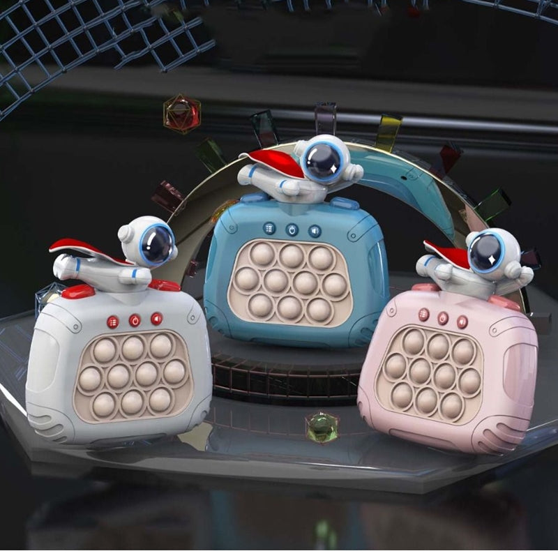 Pop It Eletronico Fidget Brinquedo De Apertar Anti Stress Astronauta