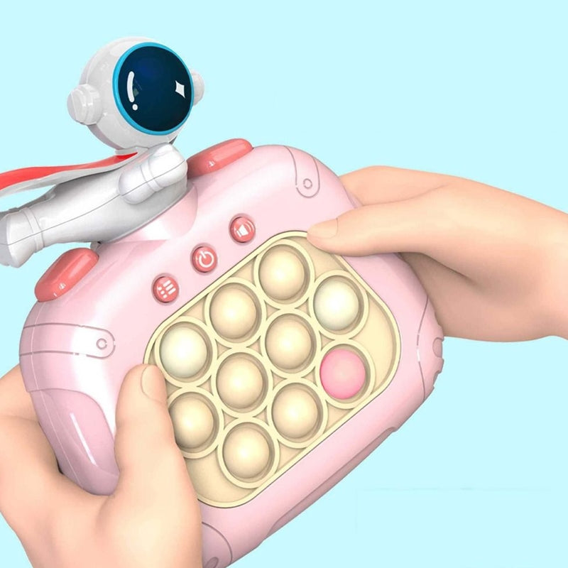 Pop It Eletronico Fidget Brinquedo De Apertar Anti Stress Astronauta