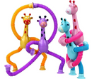 Pop Tube Girafa Mágica Flexível