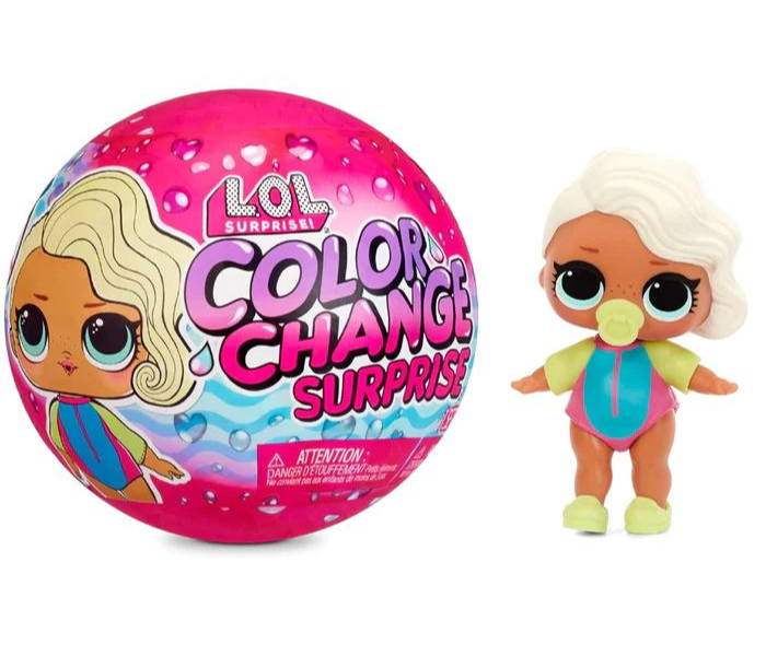 Boneca Lol Surprise Color Change 7 Doll  Surpresas 8981 Candide