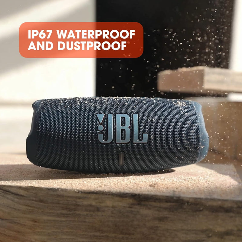 JBL, Caixa de Som, Charge 5, Bluetooth, À Prova D'água e Poeira - Azul