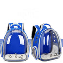 Bolsa Mochila Pet Cães e Gatos Visão Panorâmica Astronauta em Acrílico