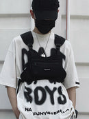 Functional Casual Cool Men's Ins Trendy Vest Bag