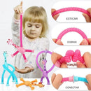 Pop Tube Girafa Mágica Flexível