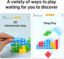 Jogo Tetra Tower Balance com Blocos de construção e empilhamento Quebra-cabeça Placa de montagem Tijolos Brinquedos educativos para crianças