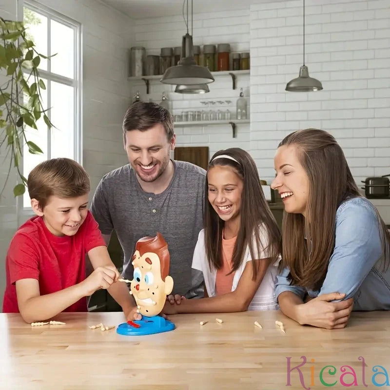Jogo Super Divertido e Engraçado de Espremer Espinhas com Spray de água,  jogo de tabuleiro interessante para pais e filhos, espremer o rosto, acne, antiestresse, brinquedo novidade para crianças
