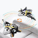 Avião Drone de Controle Remoto de Brinquedo Aircraft com 4 Hélices: Alta Performance, Estabilidade e Diversão ao Ar Livre – Ideal para Voos de Longo Alcance e Manobras Aéreas