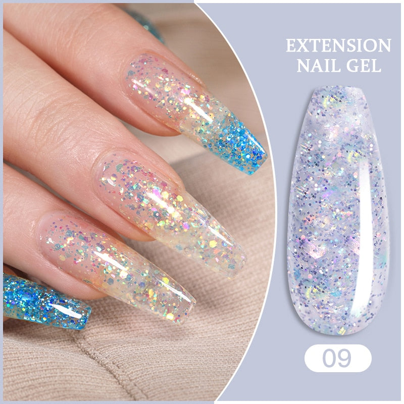 KIT POLYGEL- Extensões de Unhas Nail Extension Gel Set