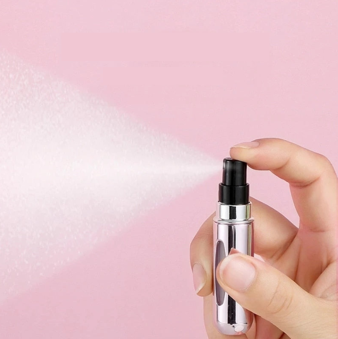 Mini Frasco de Perfume Várias cores