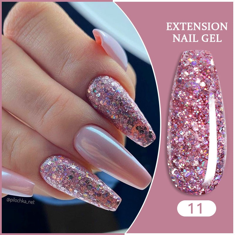 KIT POLYGEL- Extensões de Unhas Nail Extension Gel Set