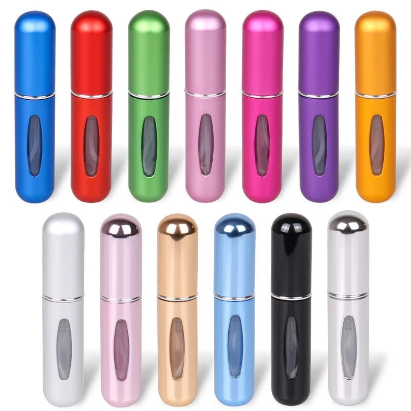 Mini Frasco de Perfume Várias cores